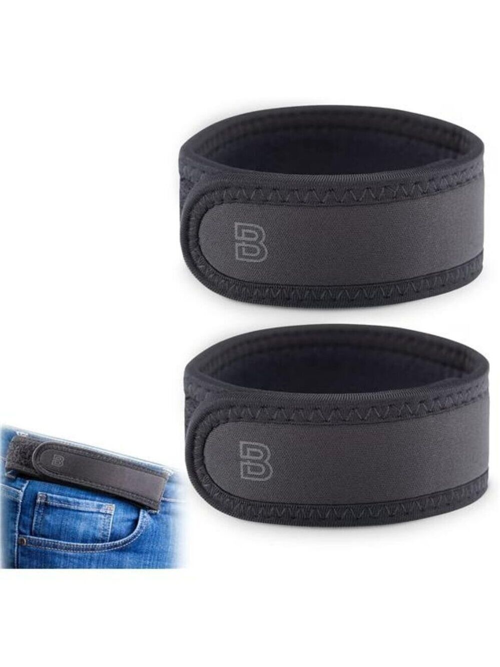 BeltBro Pro No Buckle Belt Men Women Elastic Invisible Adjustable TSA Safe